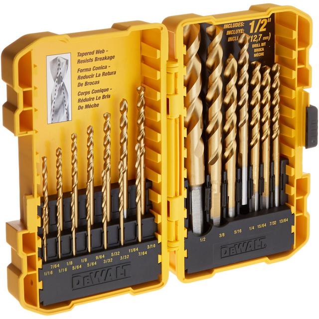 DEWALT Titanium Drill Bit Set, 21-Piece