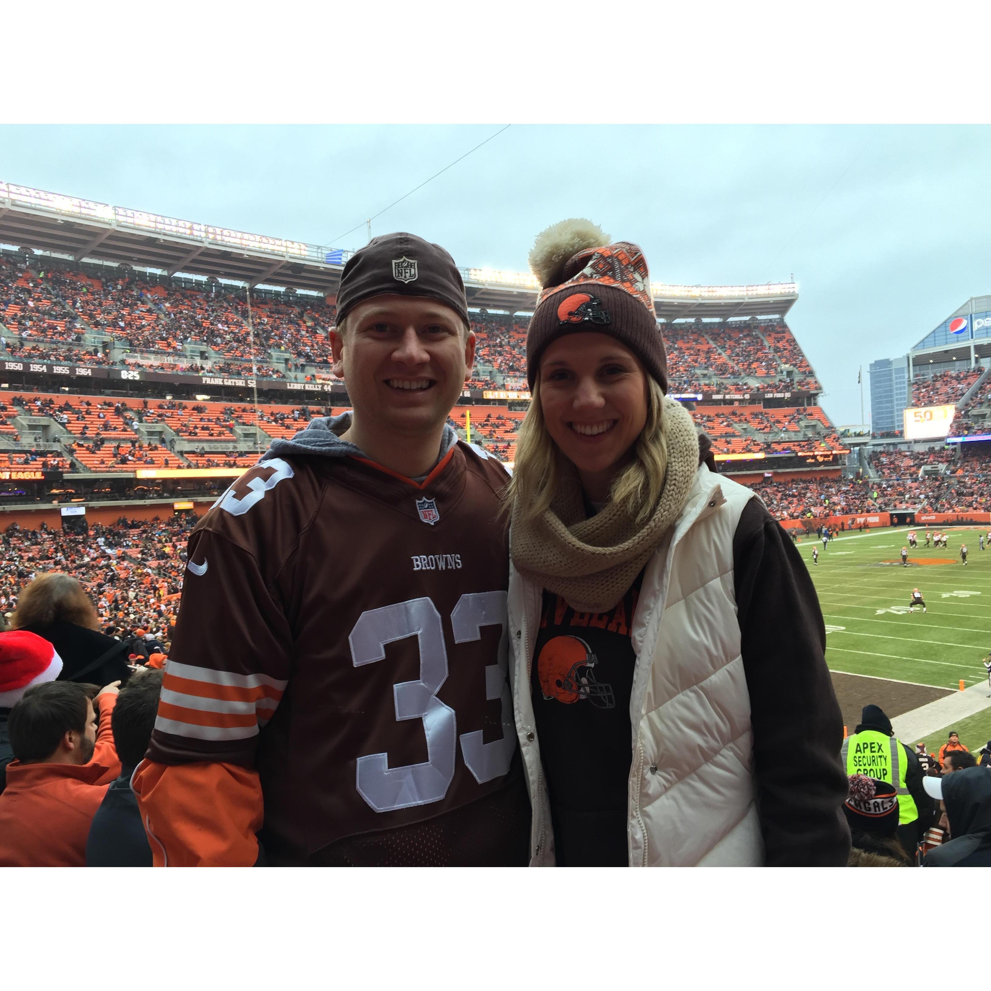 Always will be Cleveland sports fans