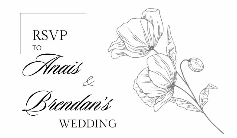 The Wedding Website of Anais Gonzalez and Brendan Whitten