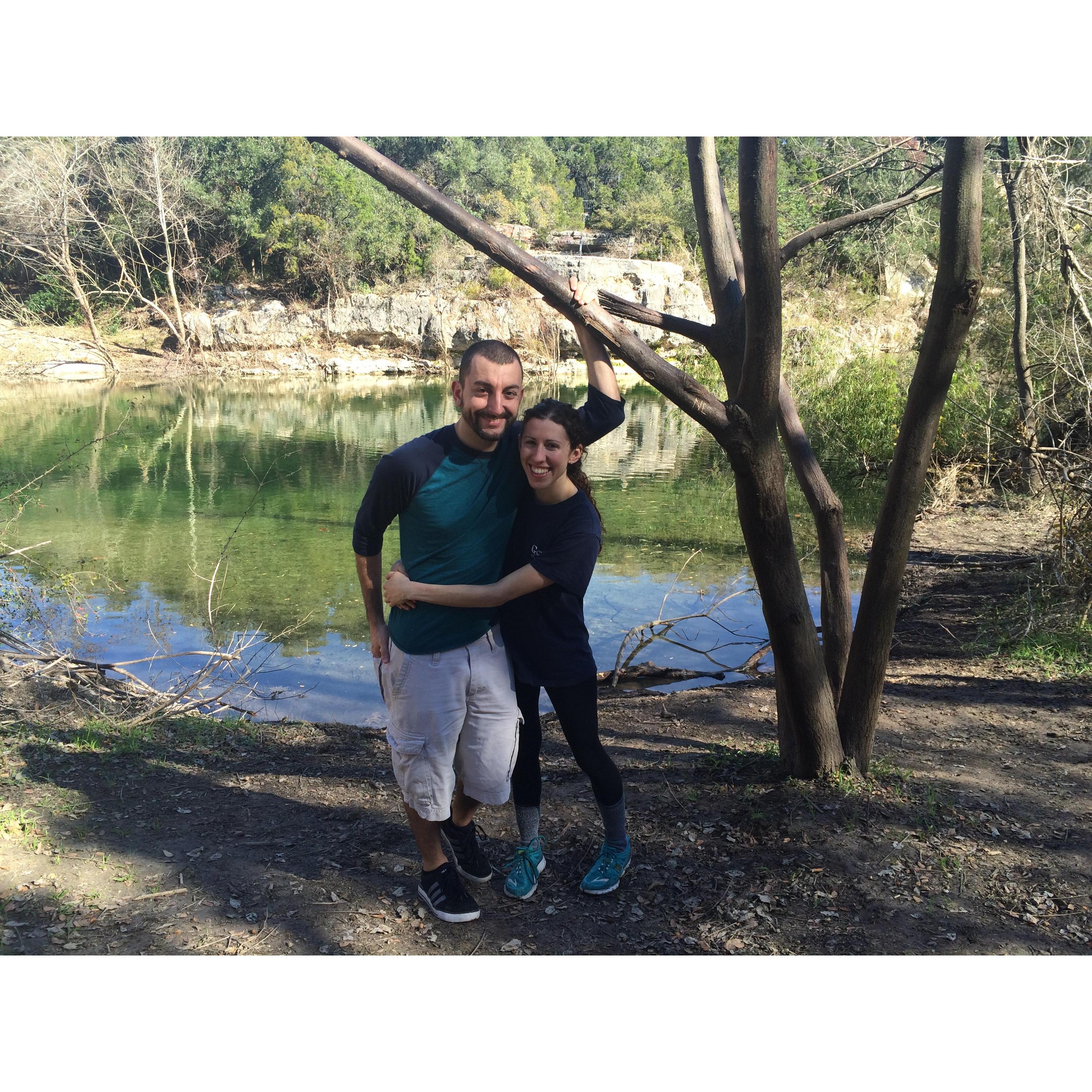 Our first out of state trip to Austin, TX.