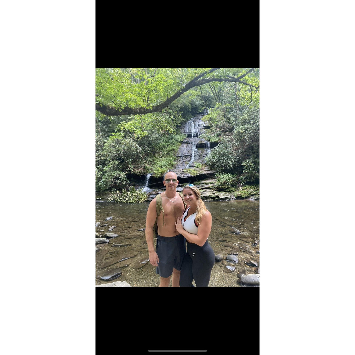 I'd chase you if you were a waterfall