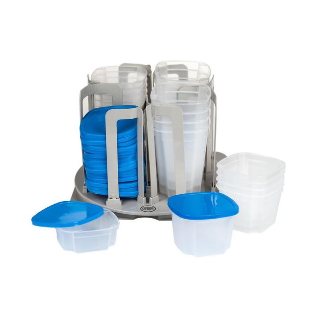 Trademark Global Chef Buddy Swirl Around 49 Pc Food Storage Organizer