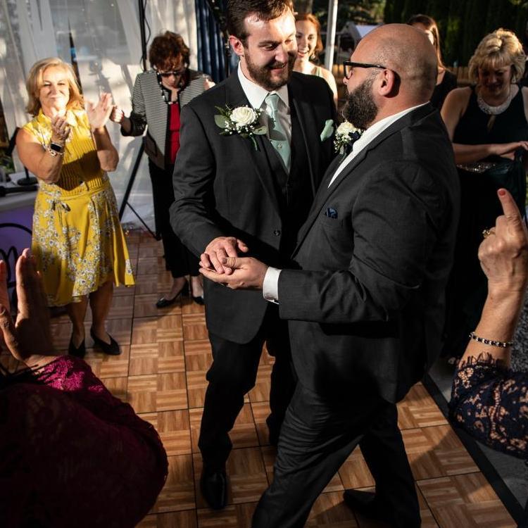 Dancing the evening away