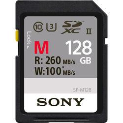 Sony Memory Card																	 128GB M Series UHS-II SDXC Memory Card (U3)