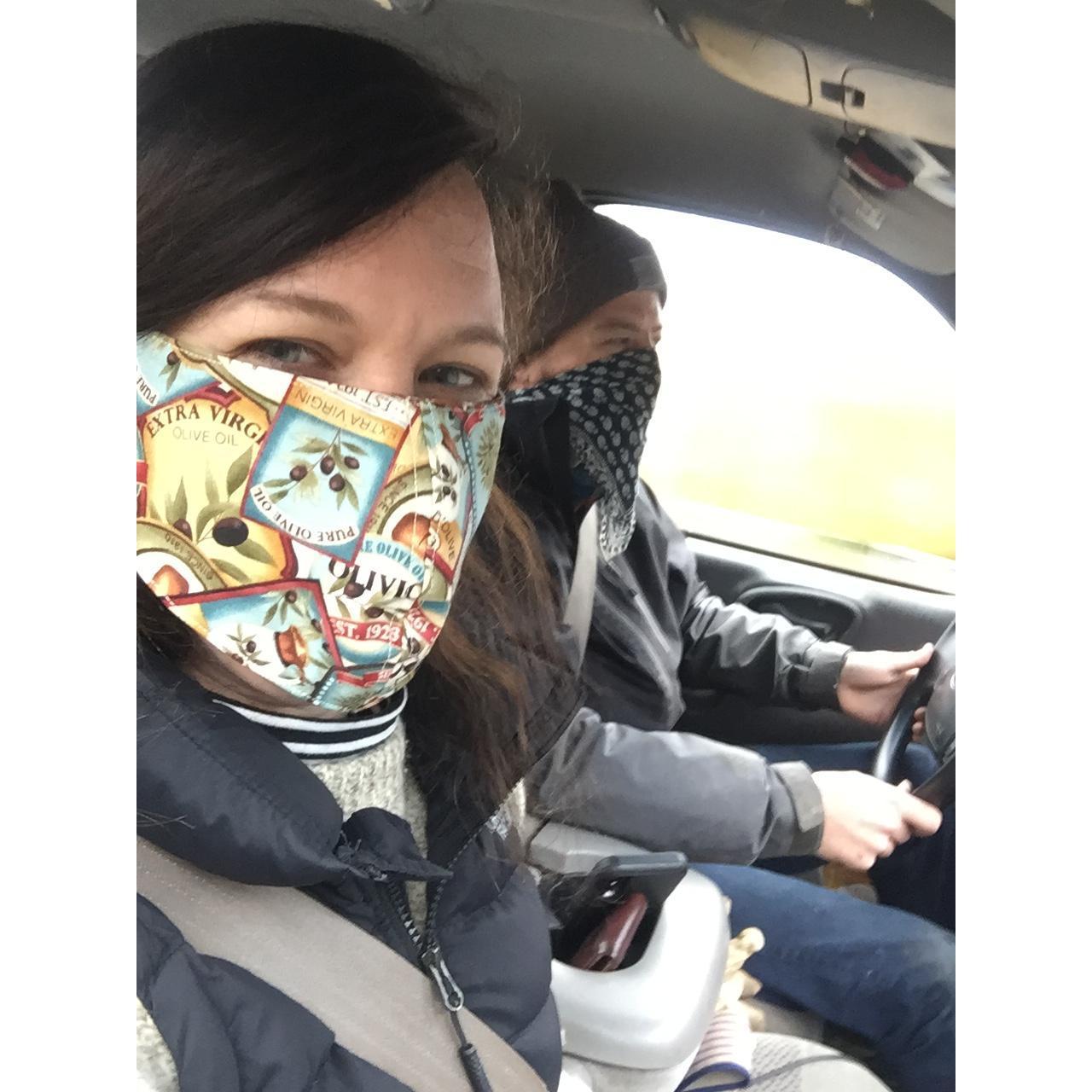 Quarantine gave us the gift of time. Time to start building the fence for Victor's market vegetable garden! This was our first outing amidst the... excitement.