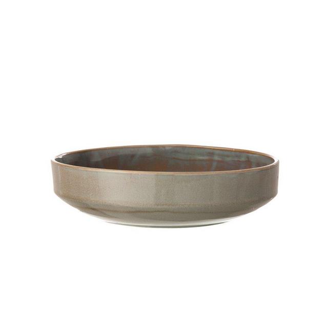 Danish Stoneware Serving Bowl