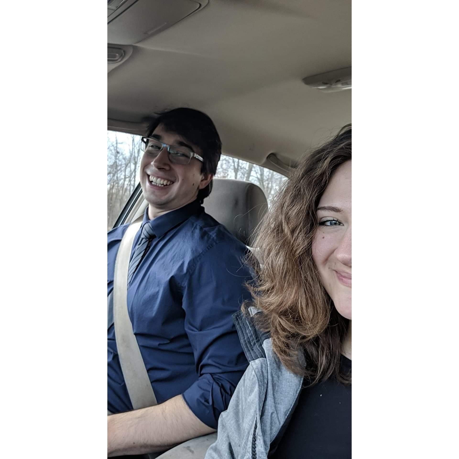 off to mass!