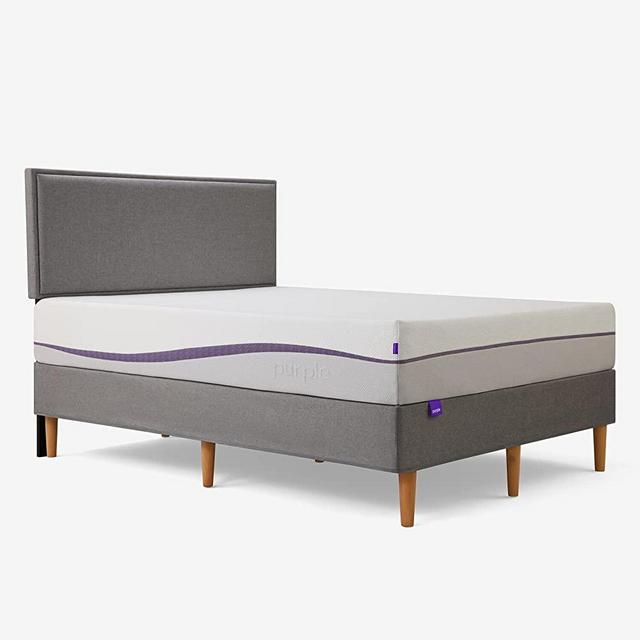 Purple Plus Mattress, GelFlex Grid, Better Than Memory Foam, Premium Comfort Foam Layer, Temperature Neutral, Responsiveness, Breathability, Made in USA (King)