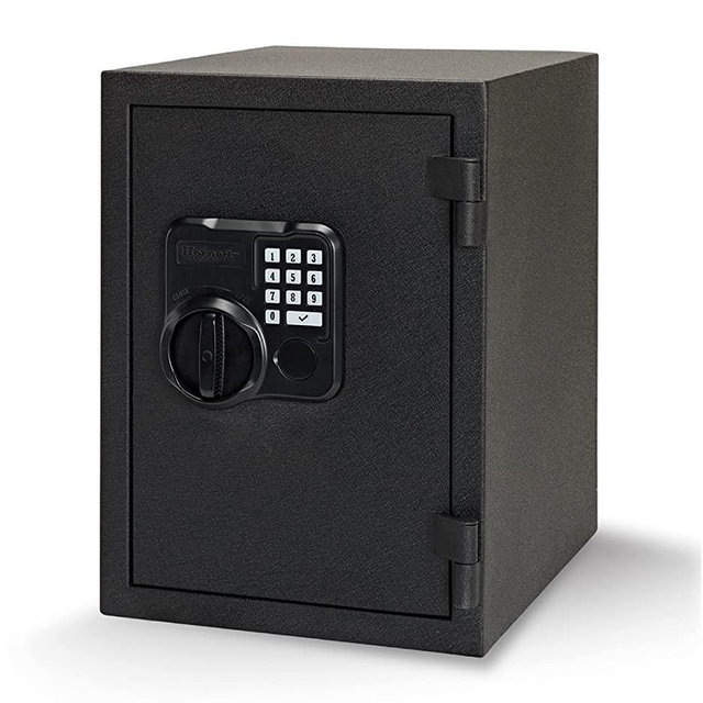 Hornady Fireproof Safe for Guns and Valuables with Keypad Entry - Secure Your Firearms, Cash, Documents, Jewelry and More - 4-6 Digital Keypad Entry, Interior Light and Backup Key - Item 95407