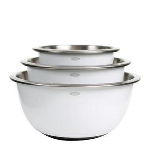 OXO - Good Grips 3 Piece Stainless Steel Mixing Bowl Set
