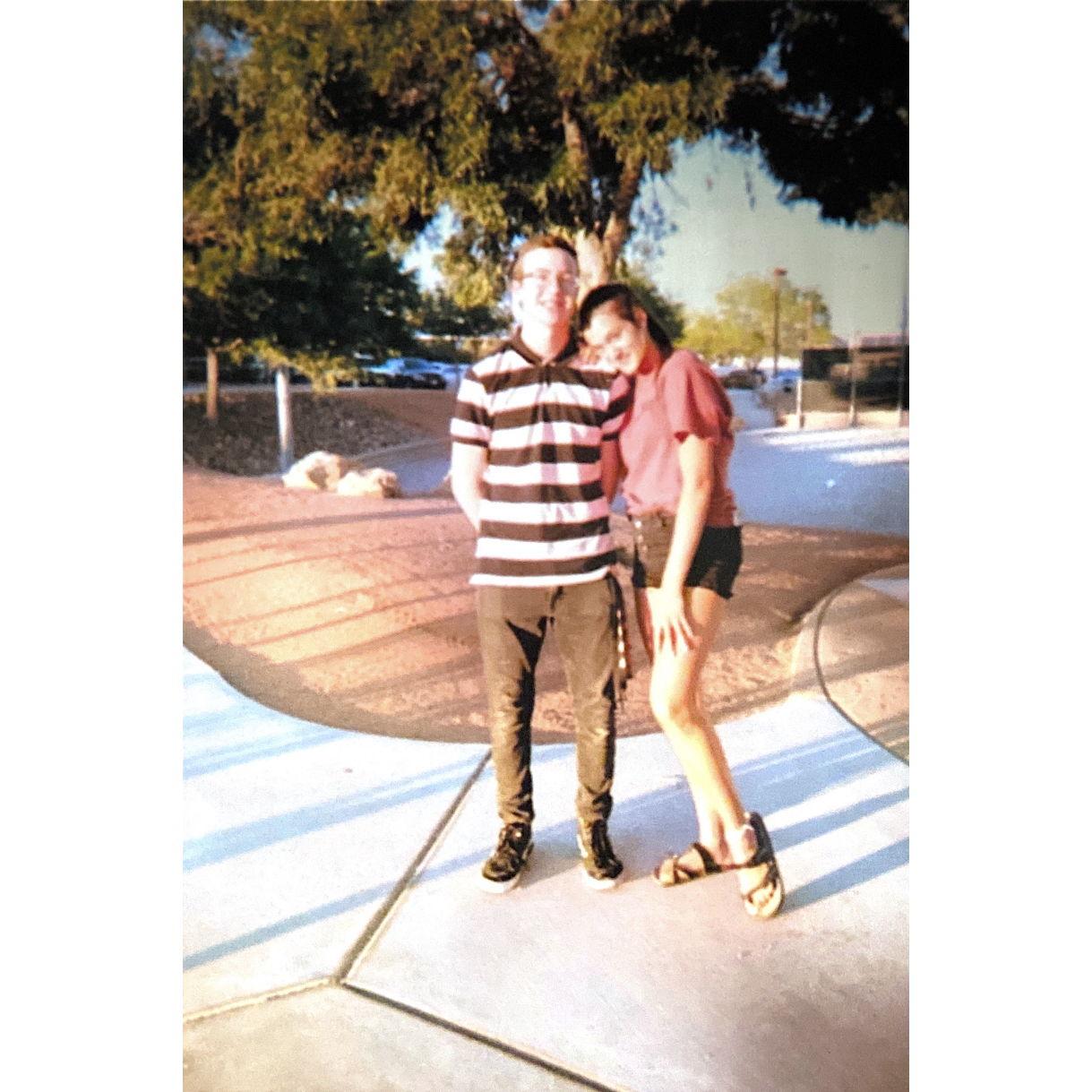 This is the day he asked me to be his girlfriend!