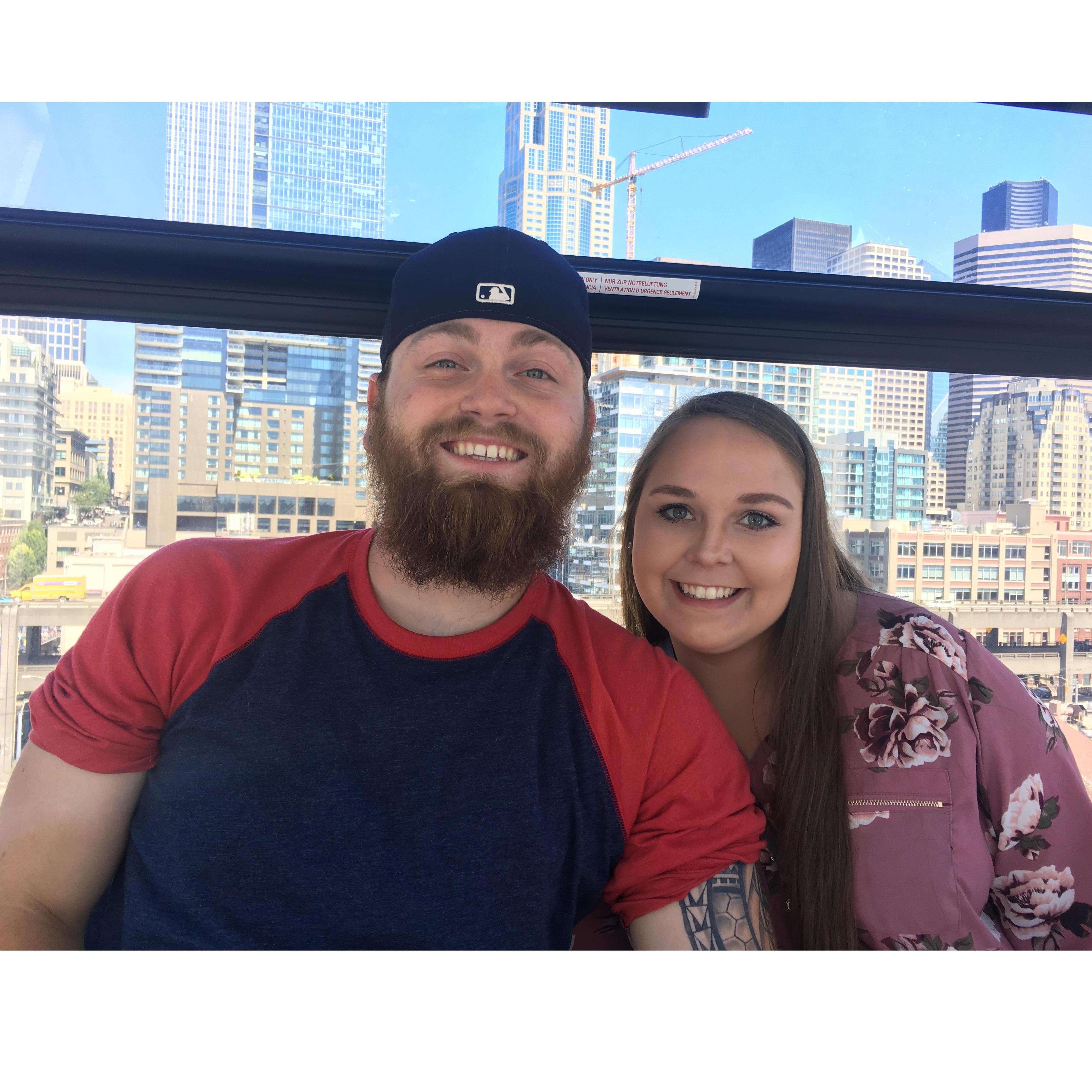 Our first trip to Seattle to watch the Redsox Play