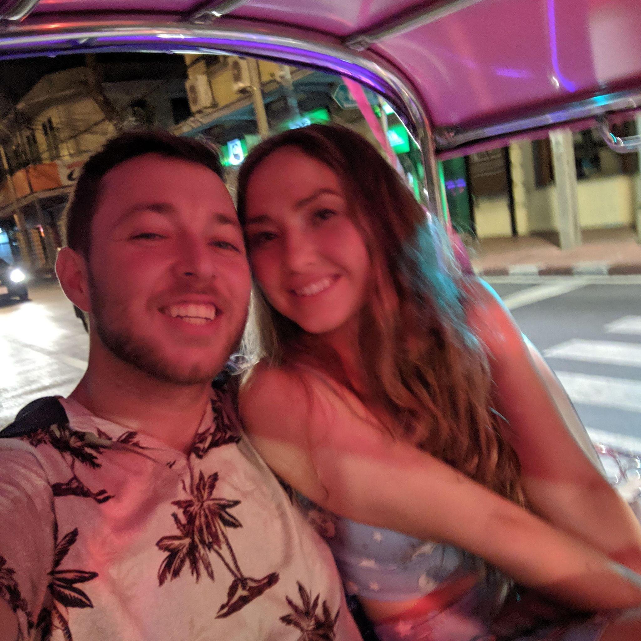 Rum Buckets lead to the tuk tuk ride home.