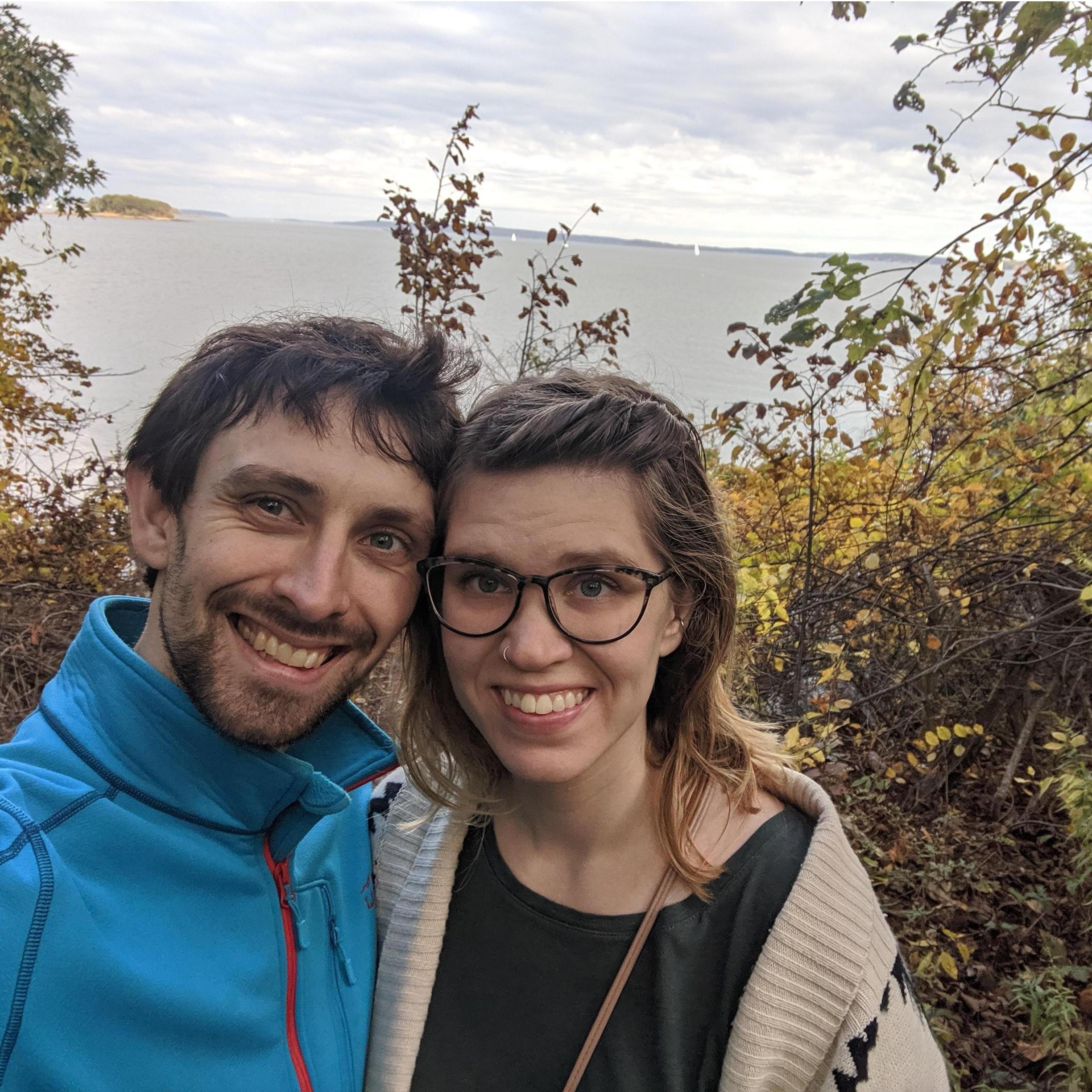 In the bushes at Mackworth Island