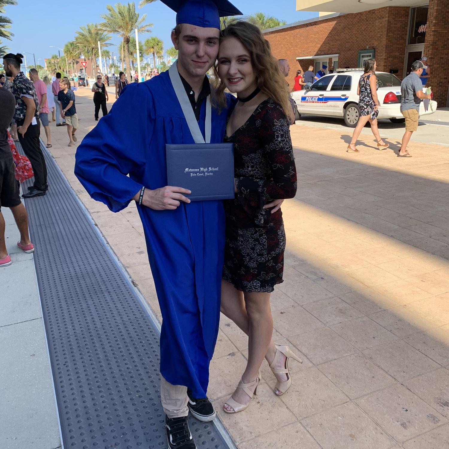 Zach’s graduation
