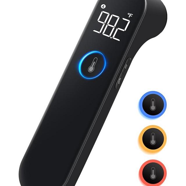 No-Touch Forehead Thermometer for Adults and Kids, Fast Accurate Baby Thermometer with Fever Alarm & Mute Mode, FSA HSA Eligible - Take Quick Temperature Easily