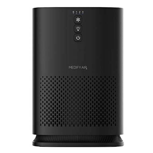 Medify Air MA-14-B1 Air Purifier with H13 HEPA filter - a higher grade of HEPA for 200 Sq. Ft. (99.9%) Allergies, dust, Pollen, Perfect for Office, bedrooms, dorms and Nurseries (1-Pack, Black)