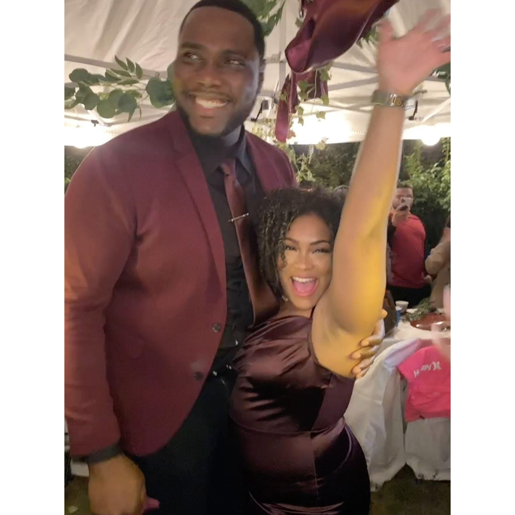 The night Stevee said "YES"