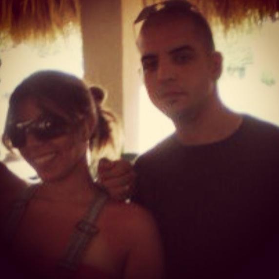 First getaway in Dominican Republic. Todavía no éramos novios!