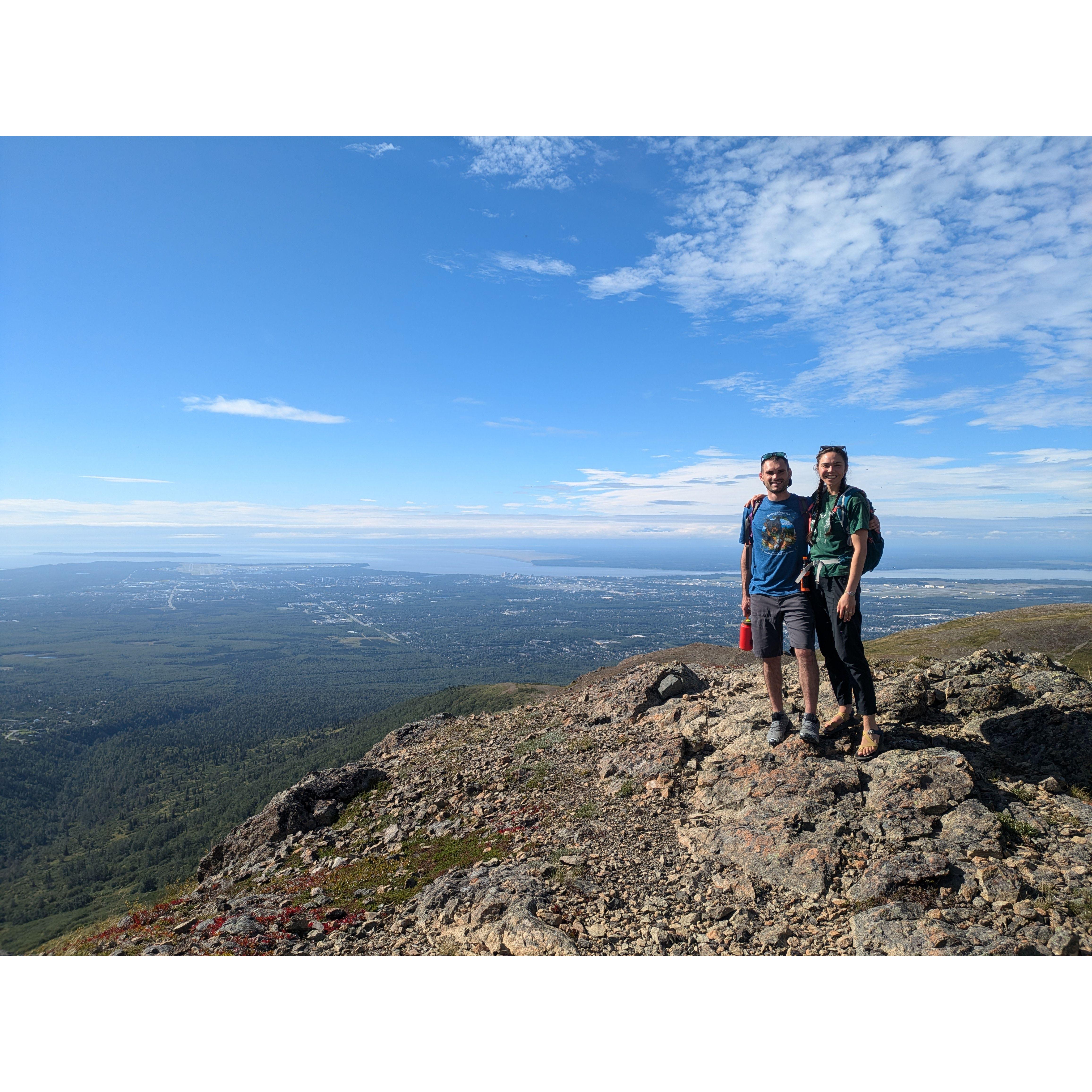 Brian & Michelle moved to Anchorage fall 2024 so that Michelle could pursue a Masters in teaching and Brian wouldn't have to commute to Alaska from Oregon for work.