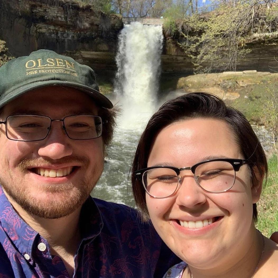 Date at Minnehaha Falls