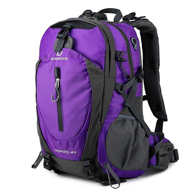 FENGDONG 40L Waterproof Lightweight Hiking,Camping,Travel Backpack for Men Women