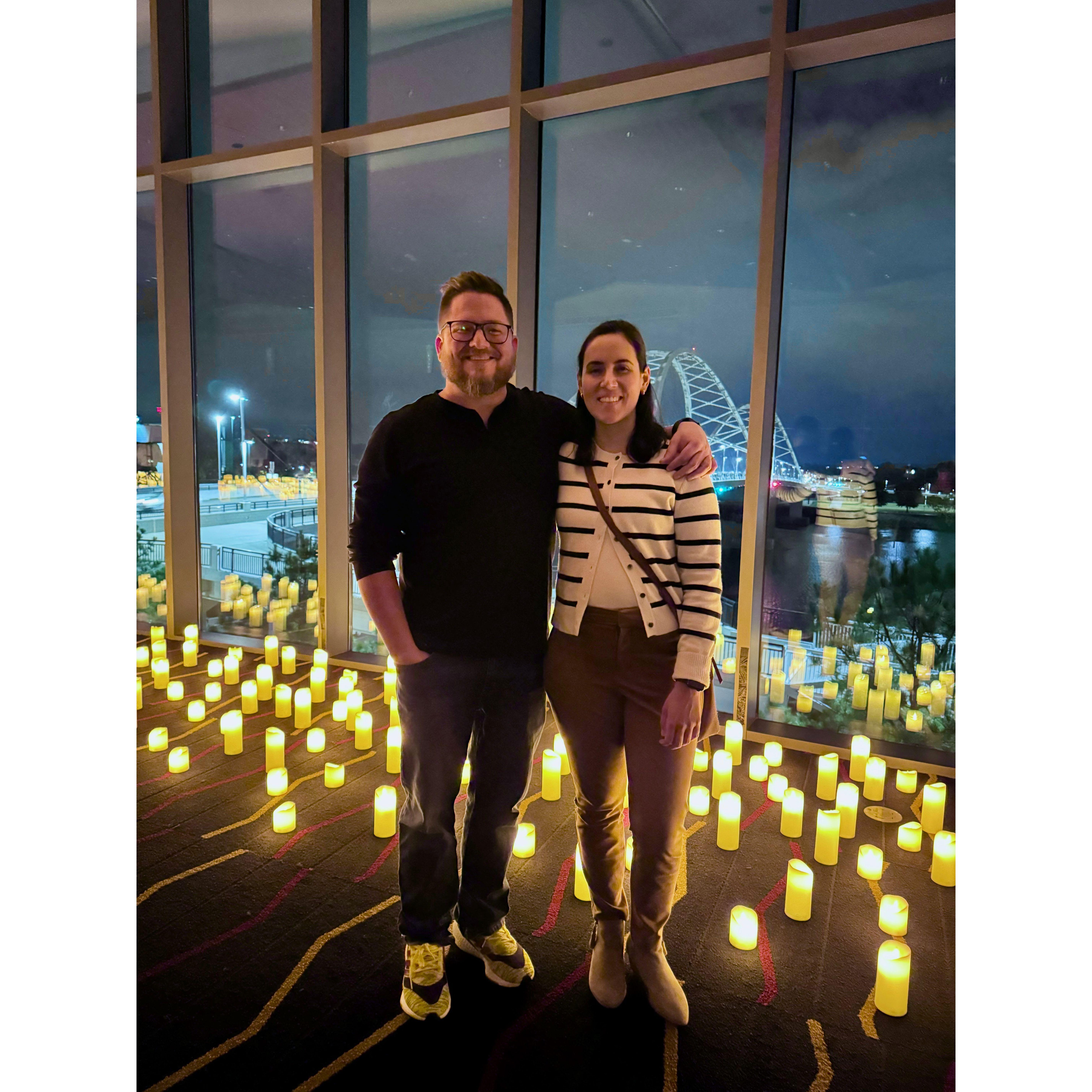 Candlelight concert in Little Rock