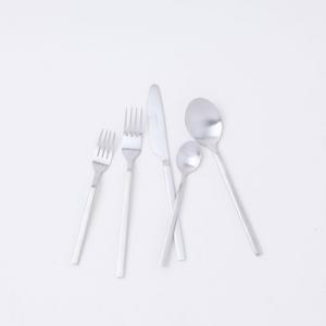 Hudson Wilder Apsel Brushed Stainless Flatware Set