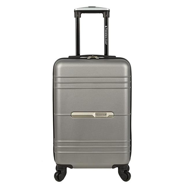 Travelers Club 20" Richmond Spinner Carry-On Luggage, Charcoal, Inch