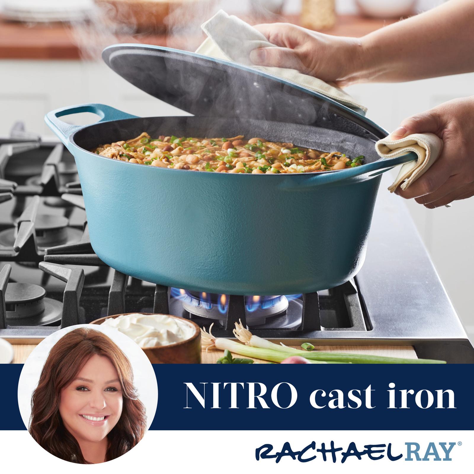 Rachael Ray Nitro Cast Iron Dutch Oven Zola