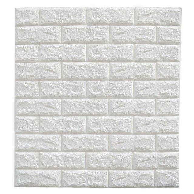 Horatio 24" x 24" Peel and Stick Wall Paneling in White (30-pack)