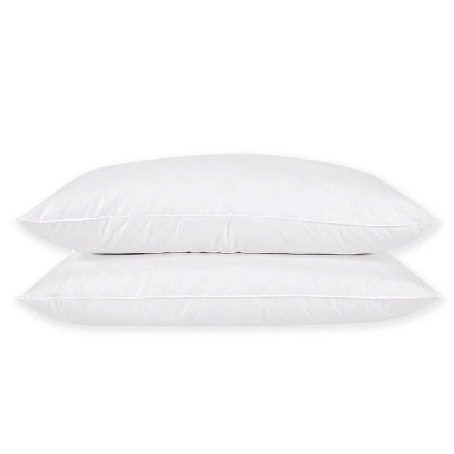 Puredown Feather Queen Pillow Insert in White (Set of 2)