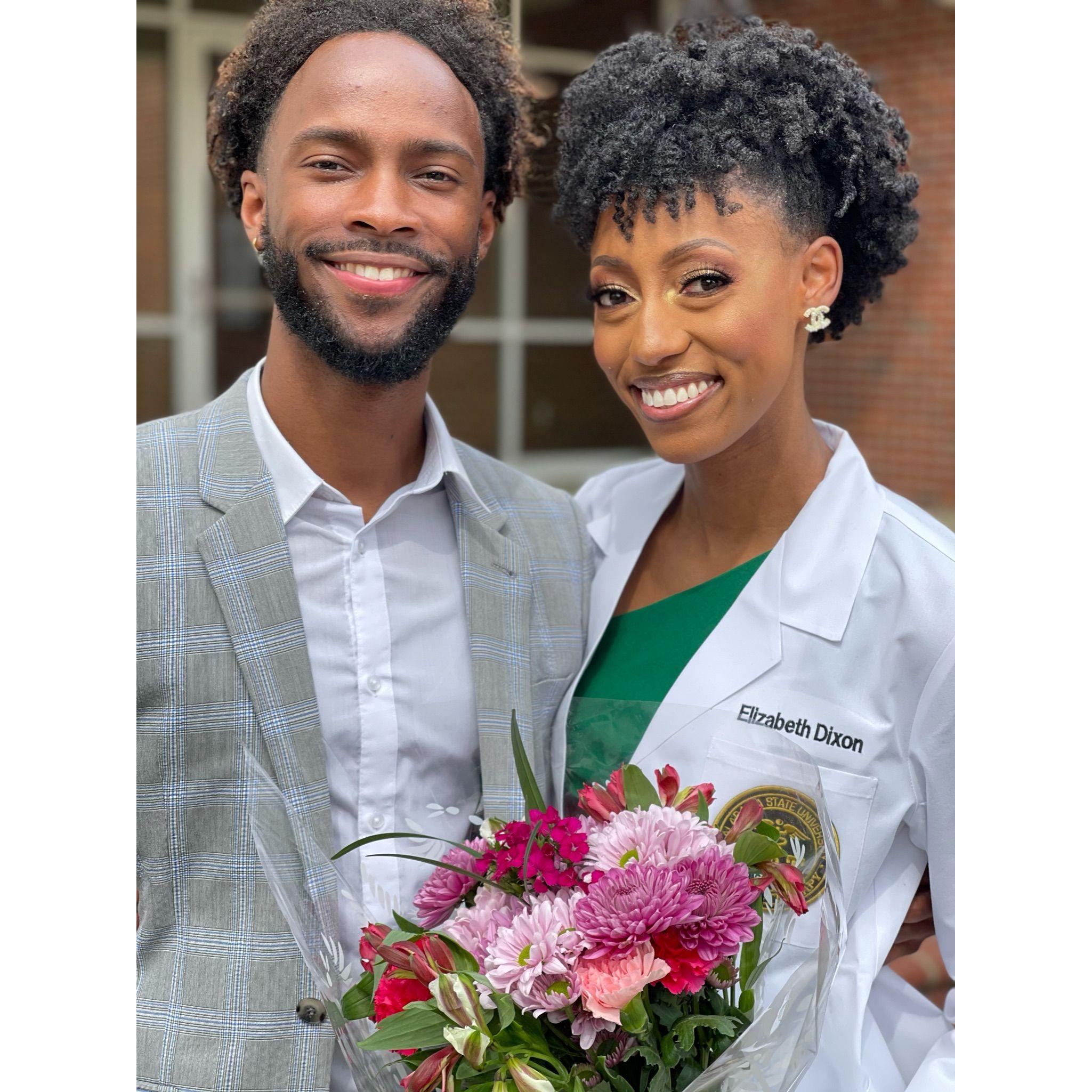 Elizabeth's White Coat Ceremony (Alabama State University, Montgomery, AL) - 2021