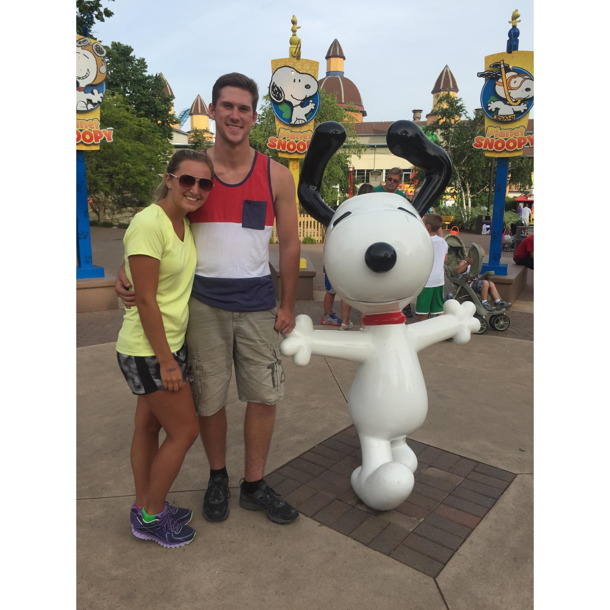 Our first trip to Cedar Point.