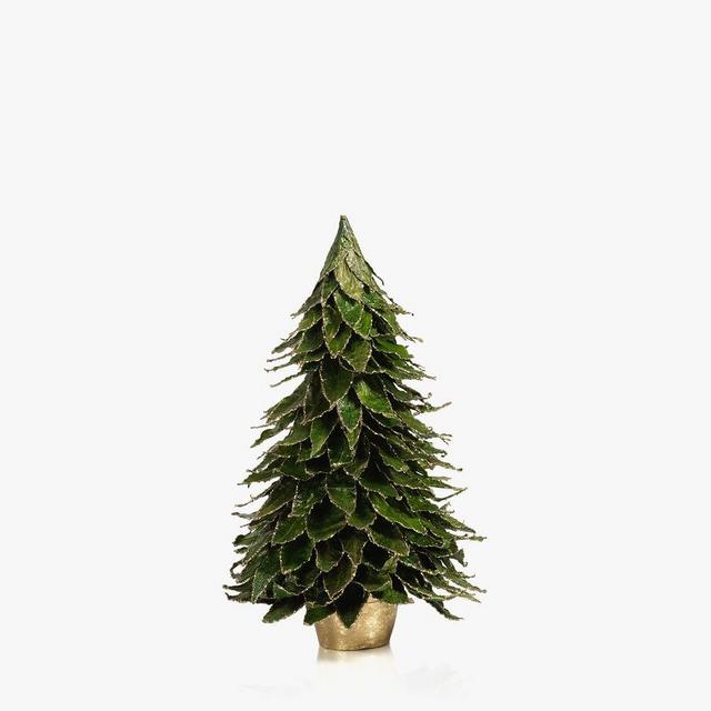 Natural Leaf Tabletop Tree, 15"H