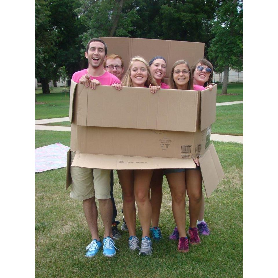 It took almost three years for us to admit that we liked each other...but we became good friends while on Orientation Staff!