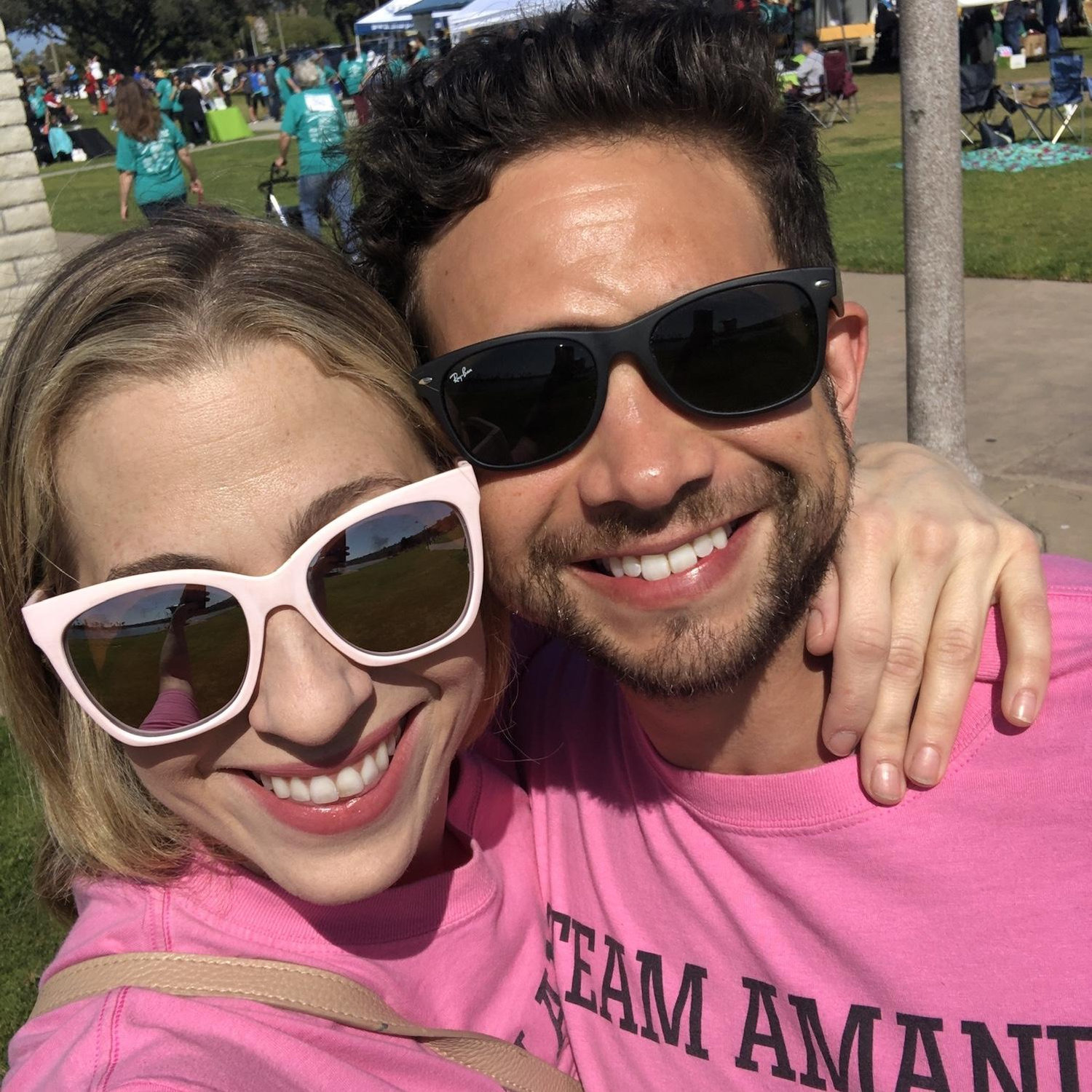 Team Amanda! We love walking for the San Diego Brain Injury Foundation.