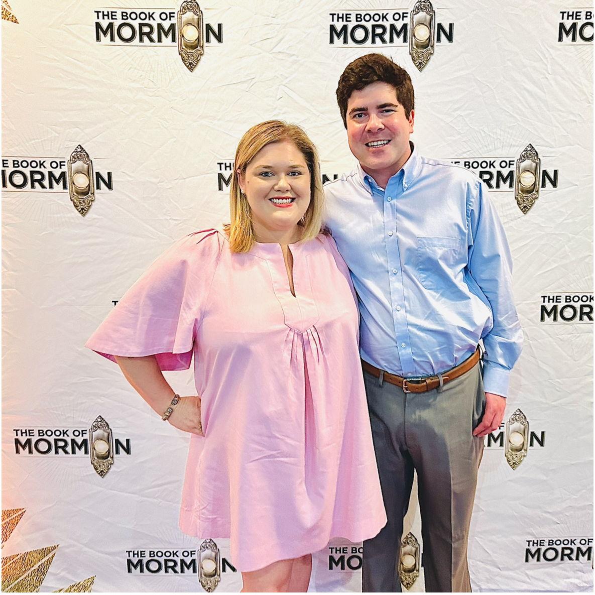 Alex's first musical: Book of Mormon