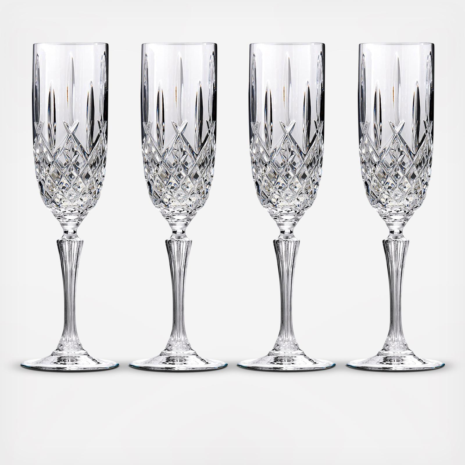 Marquis by Waterford, Marquis By Waterford Markham Champagne Flute, Set of 4 Zola
