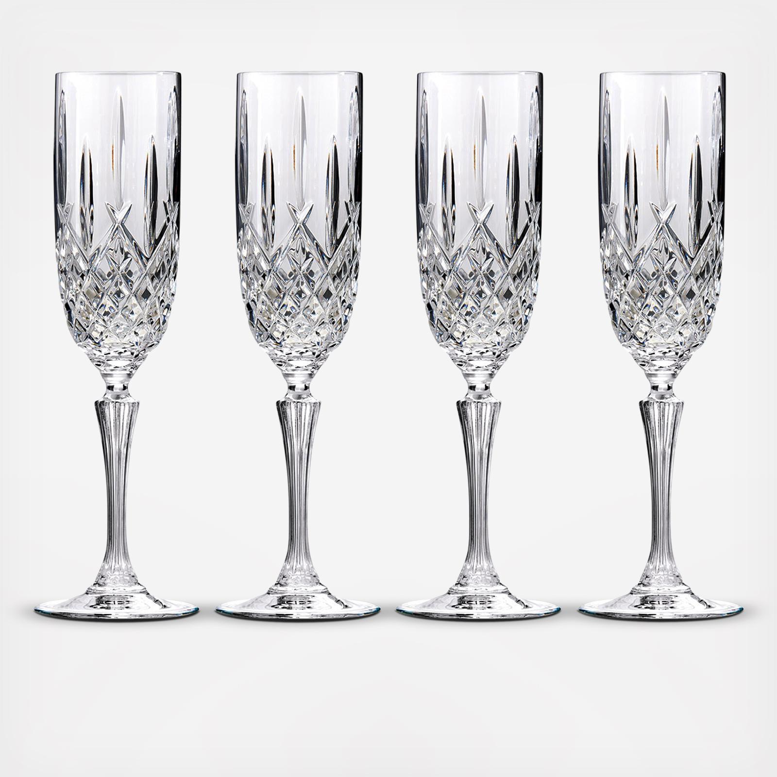 Personalized Brady Crystal Toasting Glasses by Waterford