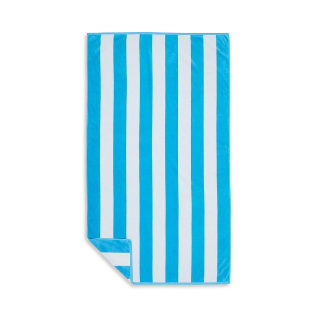AQUA Striped Woven Beach Towel - Exclusive