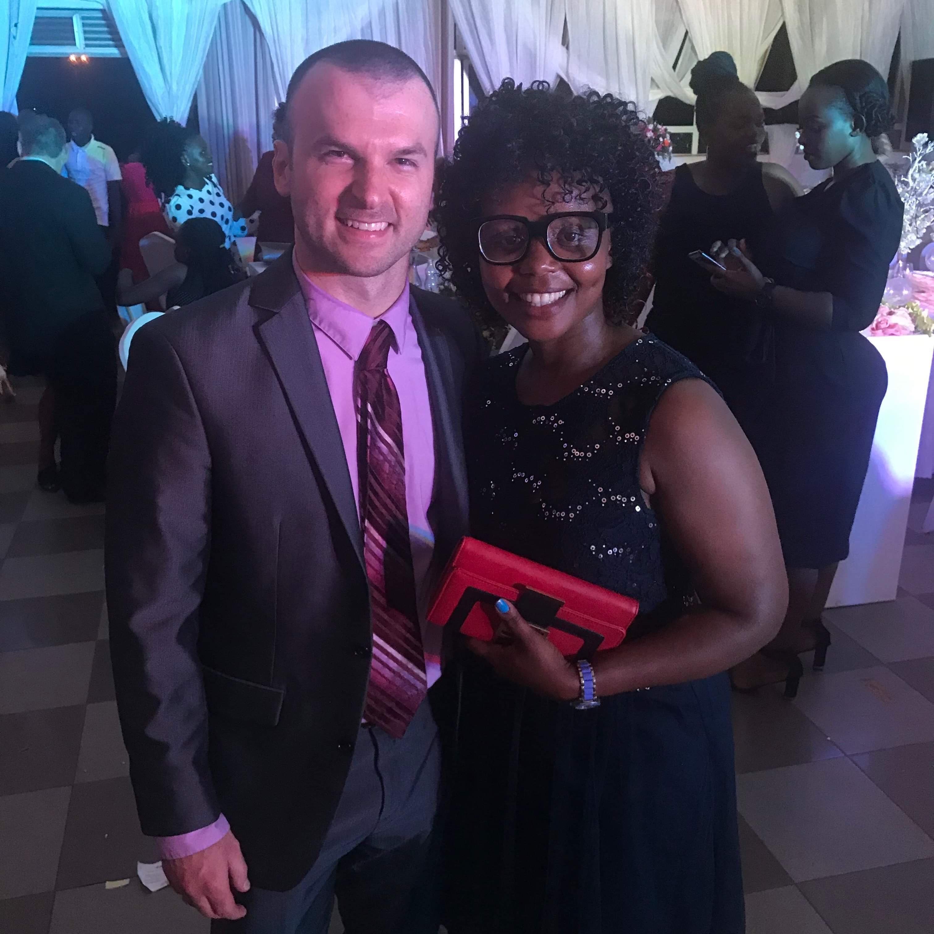 At Waiswa and Diana's wedding in Uganda! December 2018