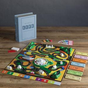 WS Game Company The Game of Life Vintage Bookshelf Edition Board Game Fabric-Wrapped Book Box, 1960-Inspired Gameplay, Collectible Classic for 2-6 Players, Ages 9+