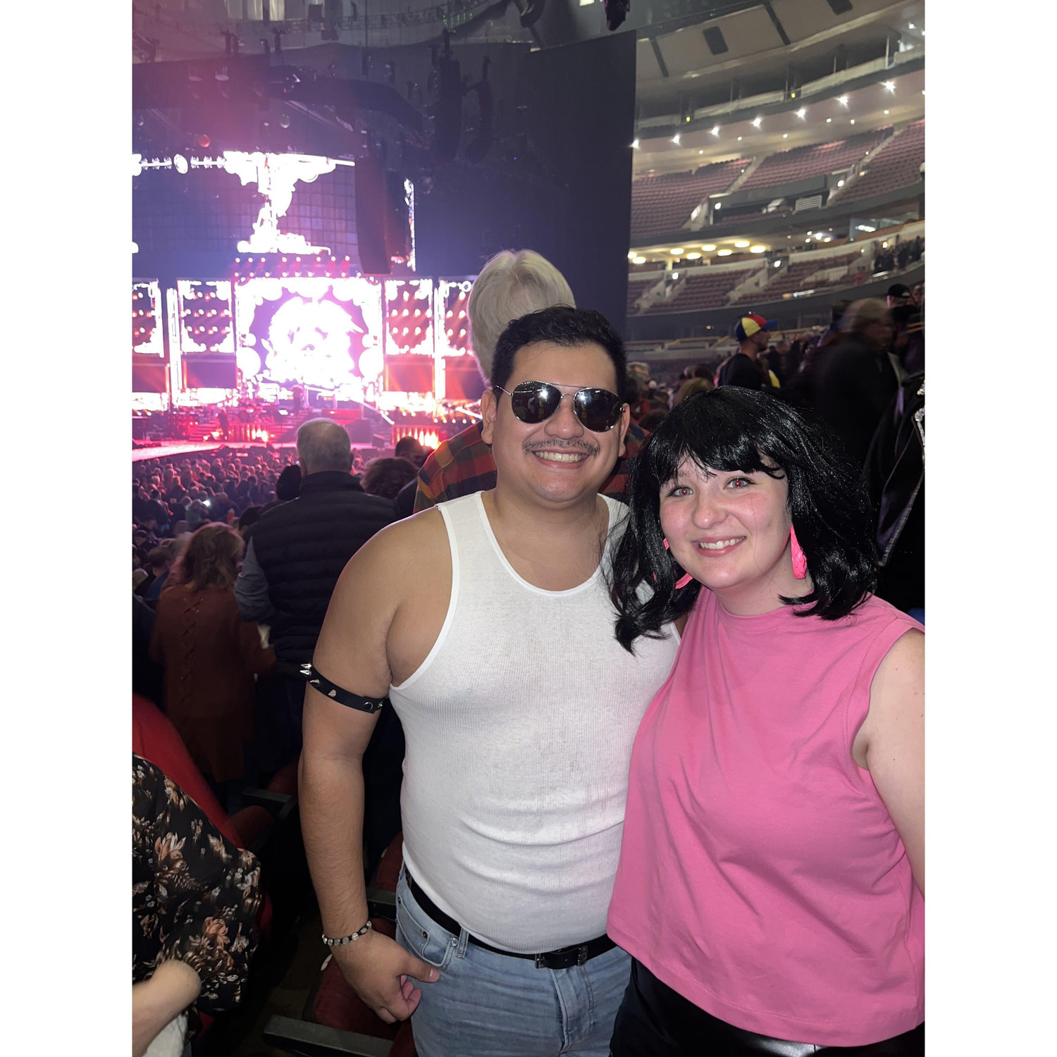 Queen concert going as different “Freddie’s”
