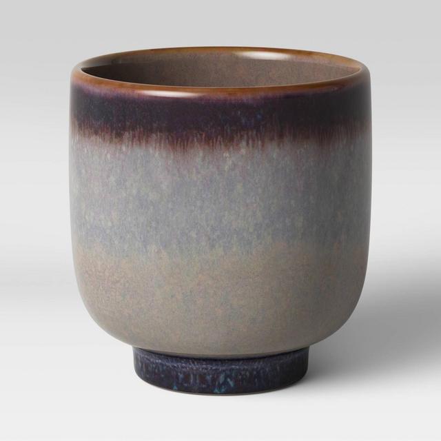 4" Footed Planter Gray - Project 62™