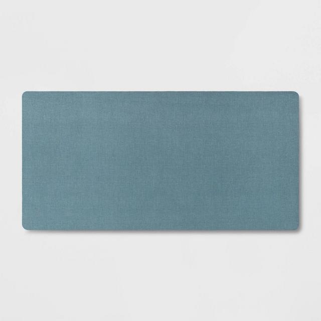 40" x 20" Neoprene Kitchen Comfort Mat Blue - Threshold™