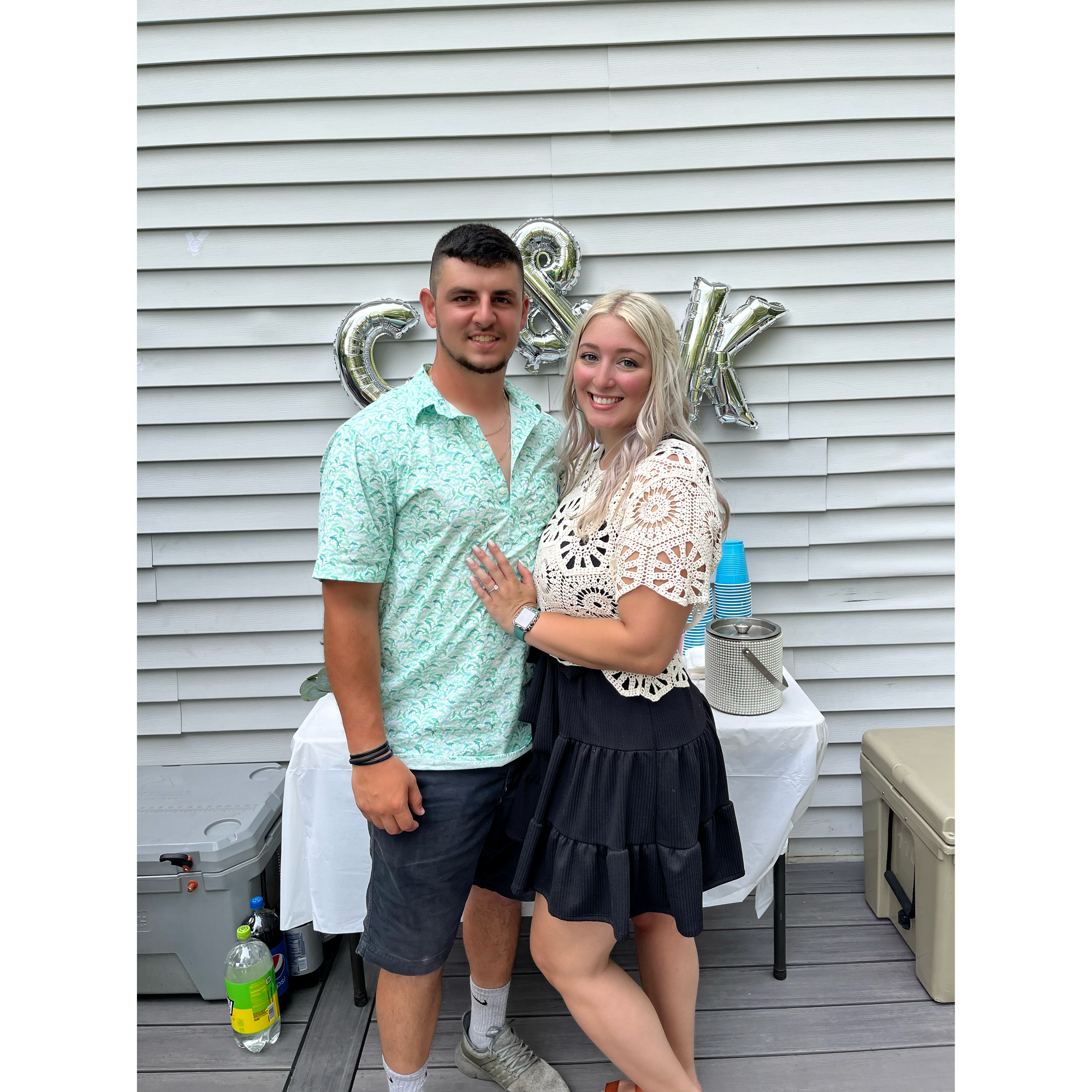 Our engagement party!