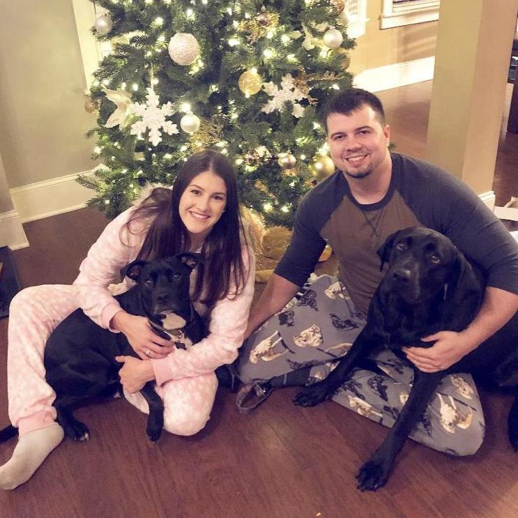 Christmas with the fur children!