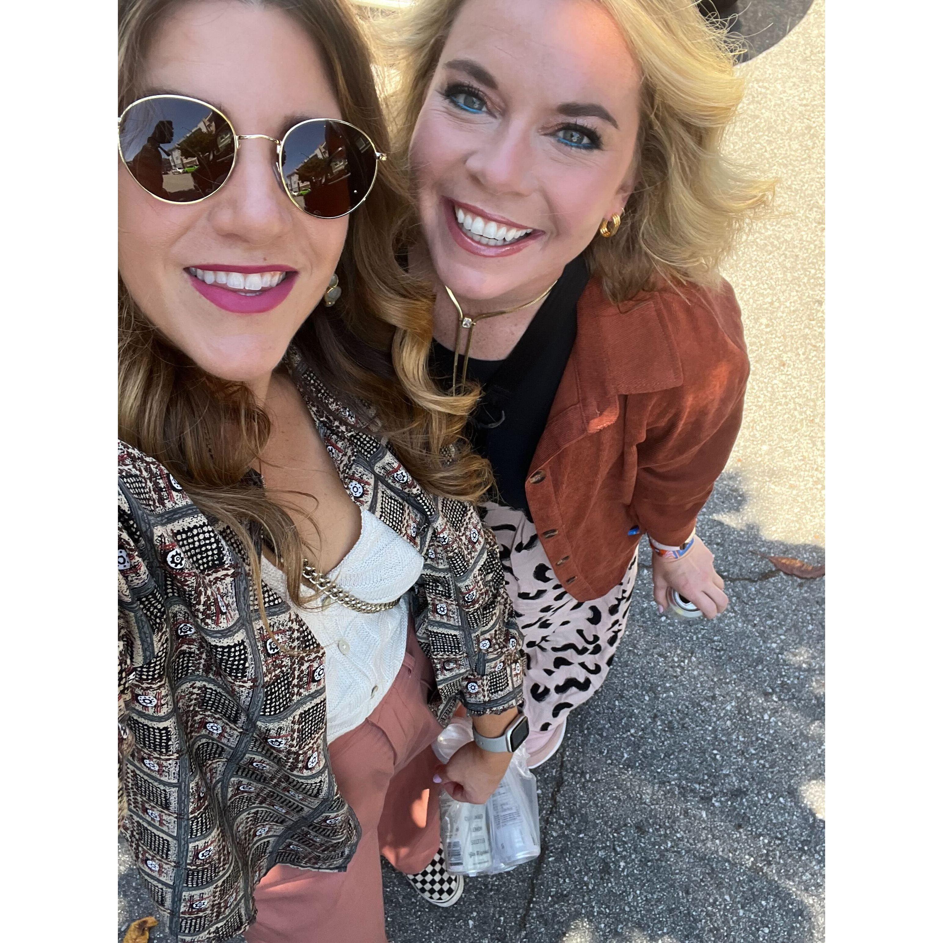 Megan and Dana at OSL