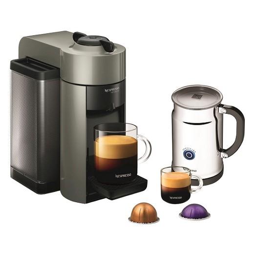 Nespresso VertuoLine Evoluo Espresso & Coffee Machine with Aeroccino + Milk Frother